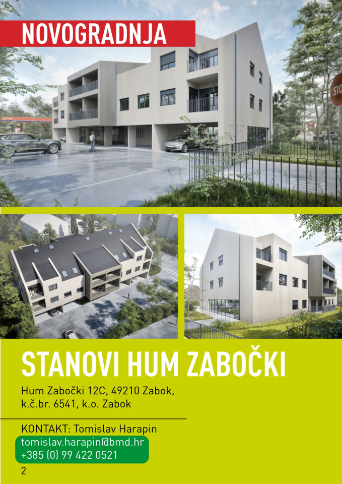 2 Stanovi Hum Zabočki