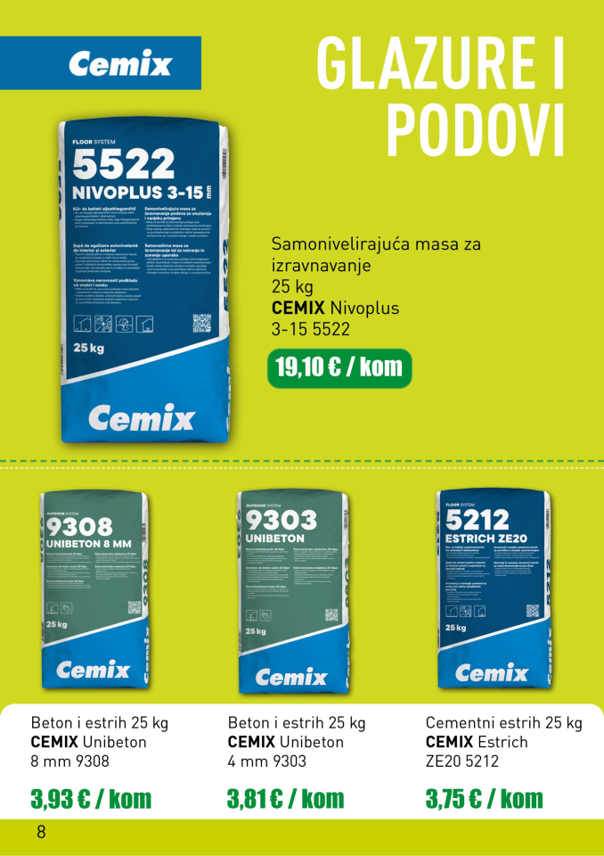 Glazure i podovi