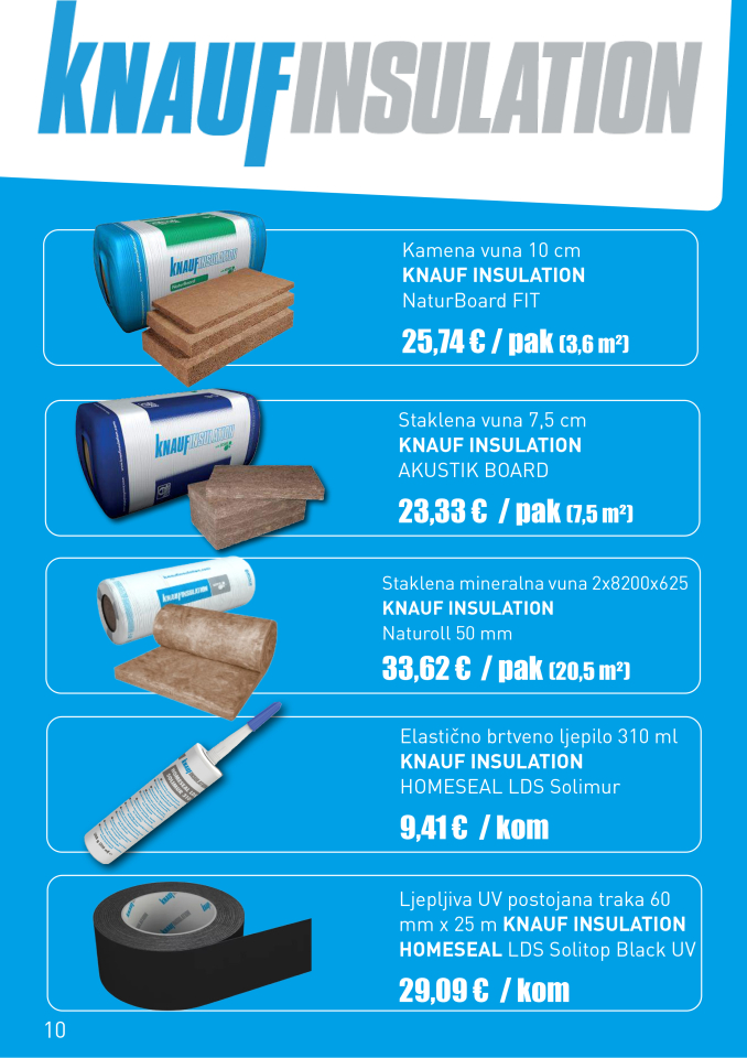 10. KNAUF INSULATION
