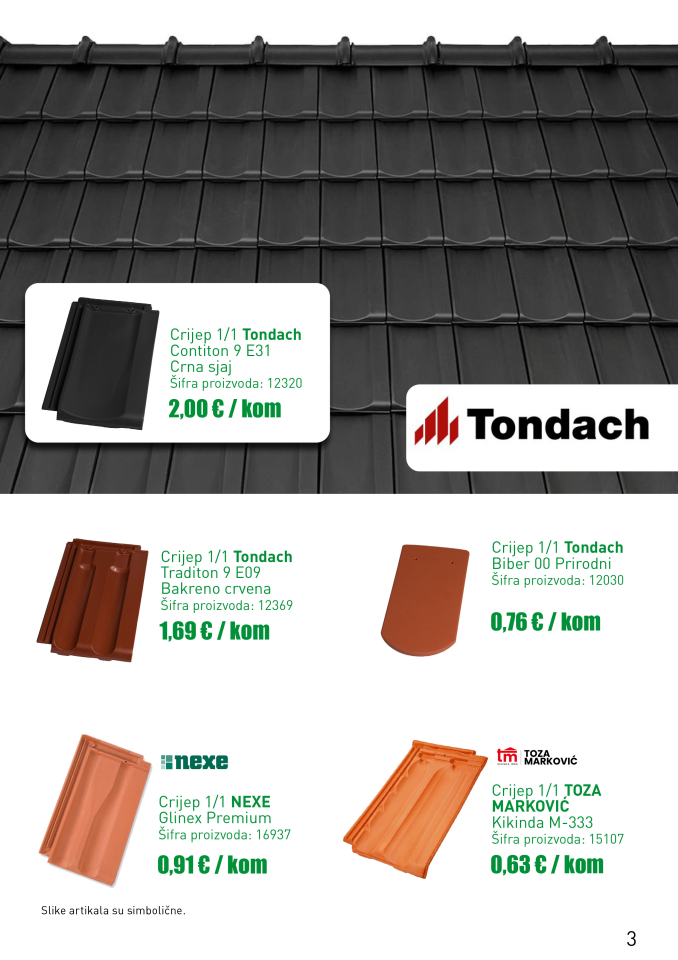 3) Tondach