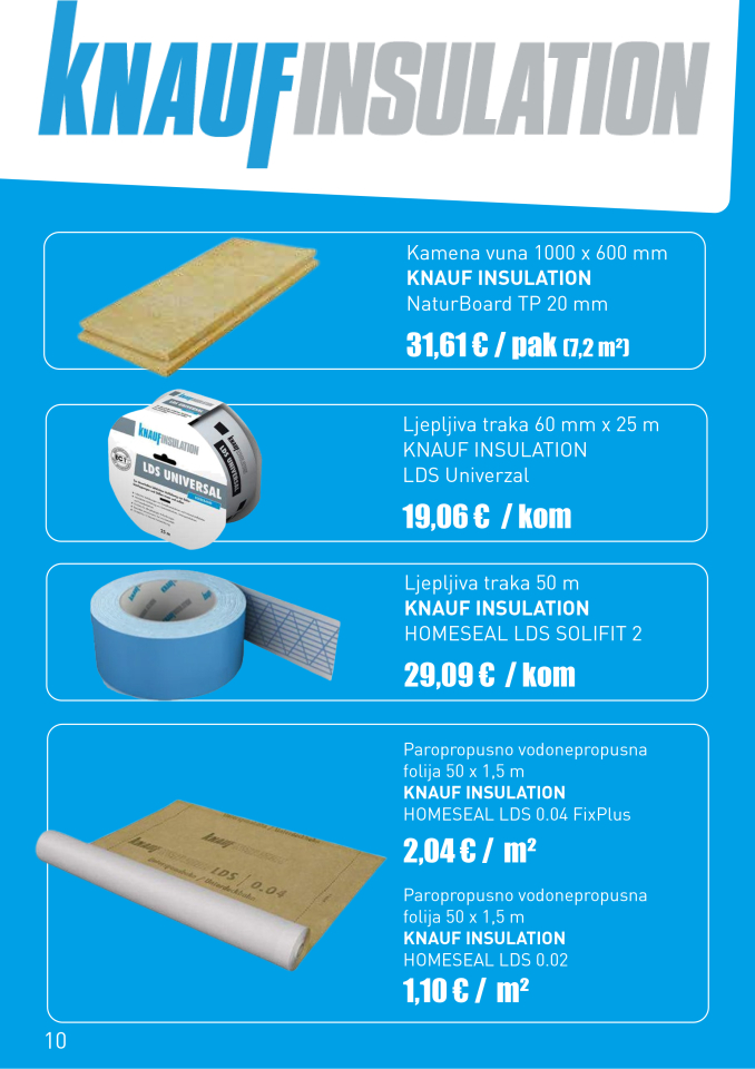 10. KNAUF INSULATION