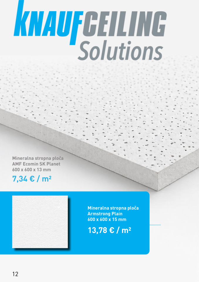 12. KNAUF CEILING SOLUTIONS