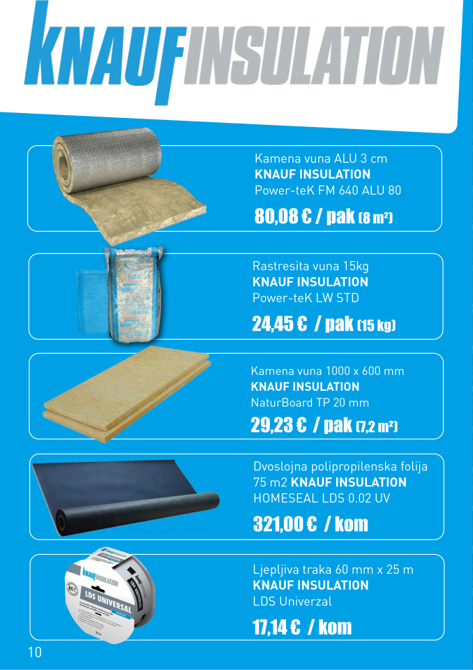 10. KNAUF INSULATION