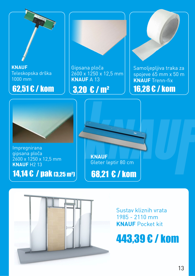 13. KNAUF - nastavak